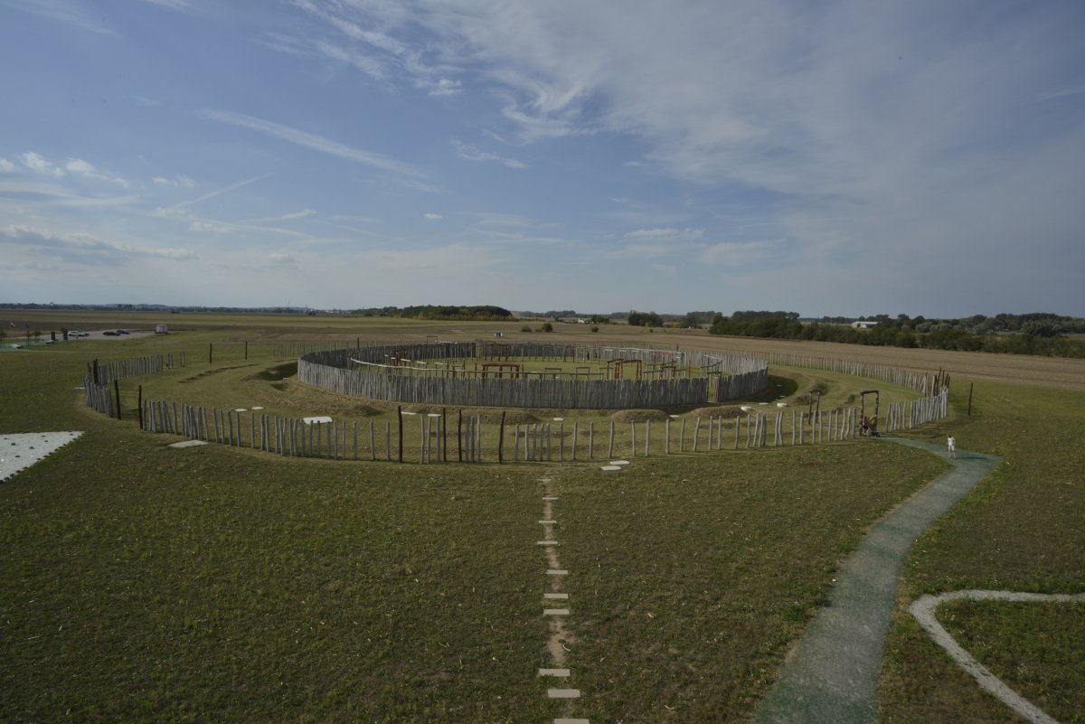 Das Ringheiligtum Pömmelte. © Landesamt für Denkmalpflege und Archäologie Sachsen-Anhalt, Juraj Lipták.