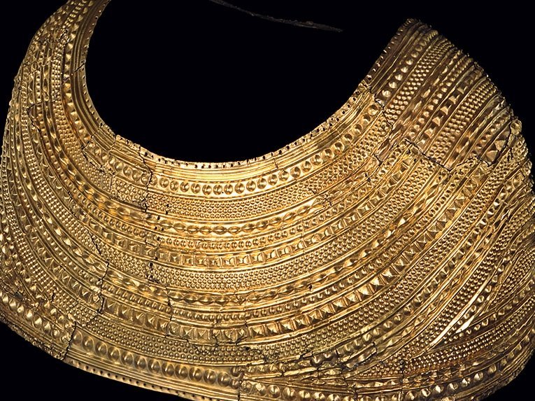 The Mold Gold Cape, Wales. © The Trustees of the British Museum.